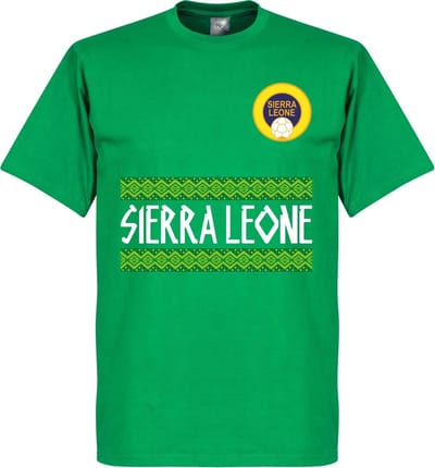 Sierra Leone Team T-Shirt - Groen  - M