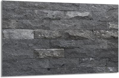 TMK ArtDeko - Scheurbestendige Glazen Pannenbeschermer - 80x52cm - Cegla Motief