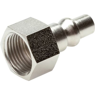 Gehard staal DN 5.5 (Orion) Luchtkoppeling Insteeknippel G 3/8 inch Binnendraad [2 Stuks]