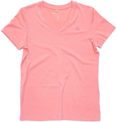 Devold Of Norway Premium T-shirt Met Korte Mouwen Roze M Vrouw