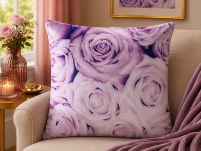 Velvet Rose Garden Collection kussenhoes - rozen - 45x45 cm