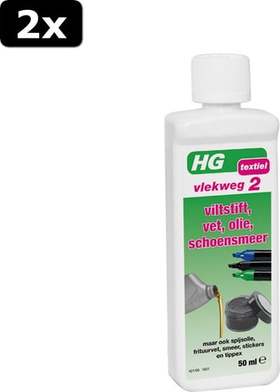 2x HG Vlekweg Nr 2 50ml