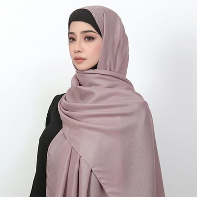 Dames Grote Maat Effen Effen Chiffon Kreuk Zilveren Hijab Sjaal Dame Hoge Kwaliteit Wikkels En Sjaals Moslim Hoofdband Islamitische Tulband gray