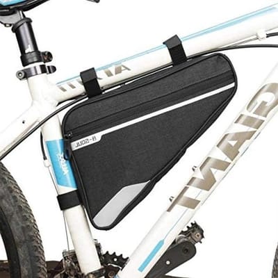 Fietstas - Frame tas - Fietsen opbergen - Spatwaterdicht - 31 x 5 x 20 cm - Zwart