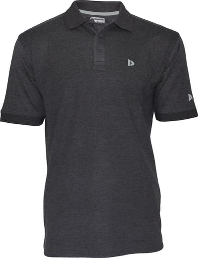 Donnay - Polo (Noah) - Sportpolo - Heren - Charcoal (037) - maat 3XL