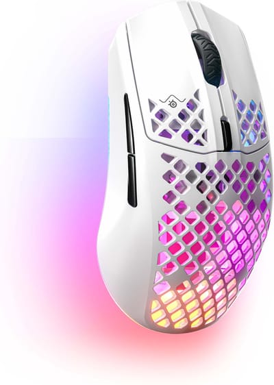 SteelSeries Aerox 3 2022 Edition - Draadloze Gaming Muis - Wit