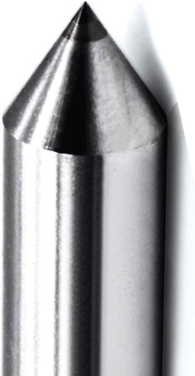 Frees Bits Set - Graveer Bits - Metaal Graveren - Diamant Punt - 2 Stuks - Zilver