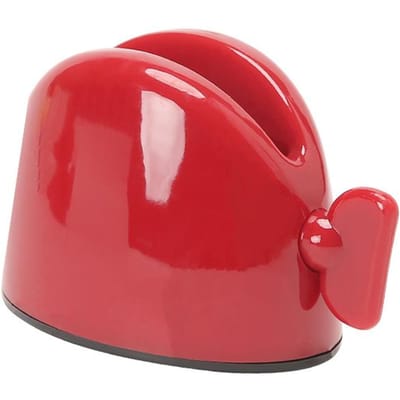 Ensemble d'accessoires de salle de bain, presse-dentifrice roulant, Tube distributeur de dentifrice, nettoyant, porte-dentifrice rouge