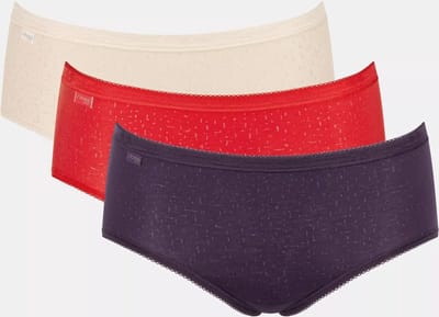sloggi Basic+ Midi C3P Holiday Dames Onderbroek - MULTI-COLOUR - Maat 40