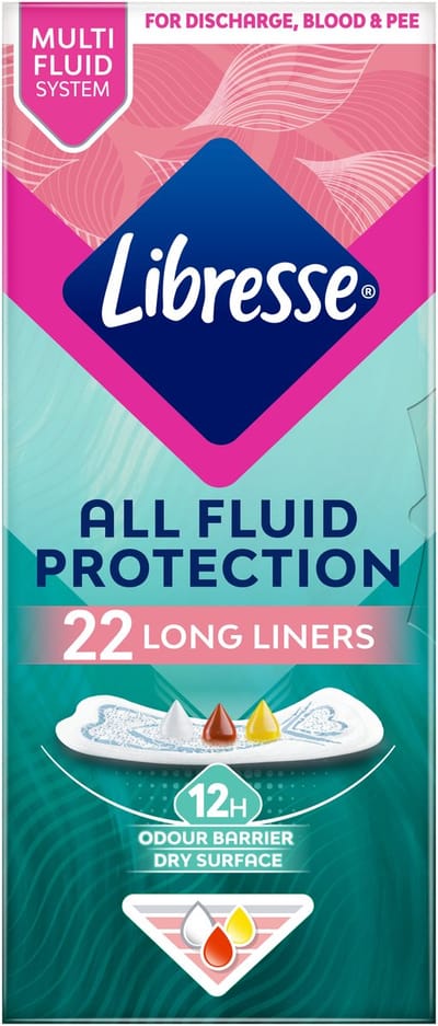 1 x Libresse – Inlegkruisjes – Extra Protect Long – Betrouwbare bescherming – 22 Inlegkruisjes - Kabel - Kabels - Kabelsysteem - Kabelsysteem
