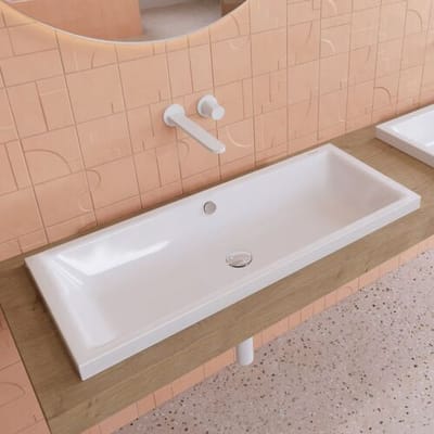 Kaldewei PURO S countertop washbasin 3174, 90 cm 909006003001