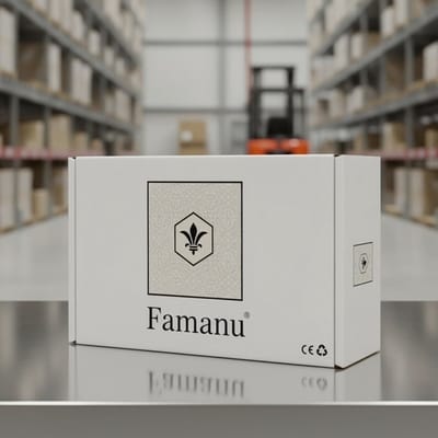 Famanu – Katten- en hondenborstel, verzorgingsborstel voor kort en lang haar, verwijdert effectief losse haren en ondervacht