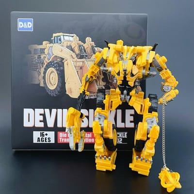 AOYI 8 en 1 BMB Jouets de Transformation KO Série Studio SS Devastator Figurine d'Action Cool Modèle d'Ingénierie Robot Voiture de Film pour Enfant Cadeau Durable