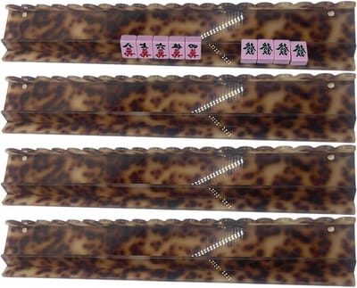 Mahjong Tegelrek - Spelrekken Duwers - Spel Organiseren - Magnetische Wand - 4-Delig - Acryl