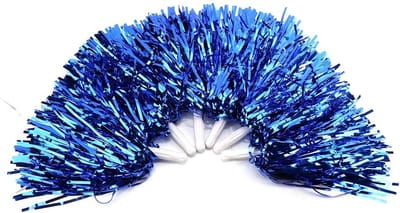 Dailygoody - Cheerleading Poms - 6x Kleurrijke Pompoms - Voor Dans en Sport - Perfect voor Feestjes - Ideaal voor evenementen - Geschikt voor kin