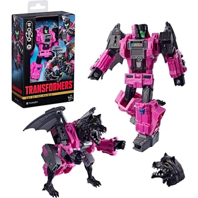 Transformers Age of the Primes Fangry, Deluxe Class 13 cm Converting Action Figure, Robot Toys for Ages 8+