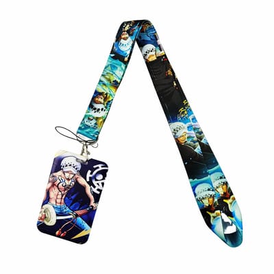 Anime Cartoon Badgehouder Sleutelhangers Nekkoord Voor Toegangskaart Anime Creditcardhouder Sleutelhanger Riemen