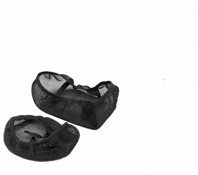 Motorfiets Zadelkussen - Zitcomfort Verhoger - Lange Ritten - Ademend Waterdicht - Zwart