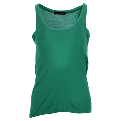 Dsquared2 mouwloze tanktop van groen katoen