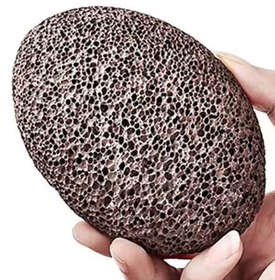 Natuurlijke Puimsteen - Eeltverwijderaar Voeten - Puimsteen Voetverzorging - 10x7.5 cm - 1 Stuk