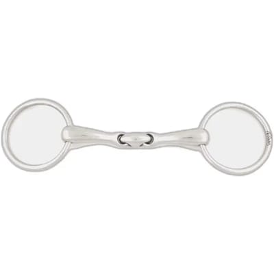 Dubbele ring paardenbit Metalab Magic System