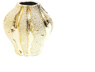 Housevitamin Skin Vaas- Goud-17.2x12.8x16.7cm