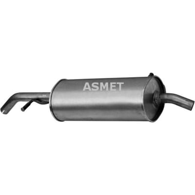 Geluiddemper achter ASMET 09.085