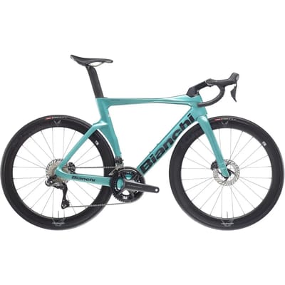 Racefietsen Bianchi Oltre Comp Shimano 105 Di2 RD-R7150 12V
