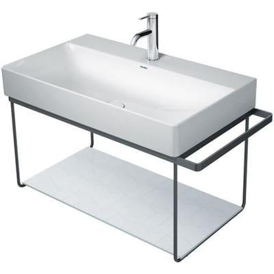 Duravit DuraSquare metal console, wall-mounted 86.5 x 45.1 cm, 0031124600