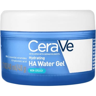 CeraVe Hydrating Hyaluronic Acid Water Gel for Plumping Hydration with Ceramides,Hyaluronic Acid & Niacinamide 48ml