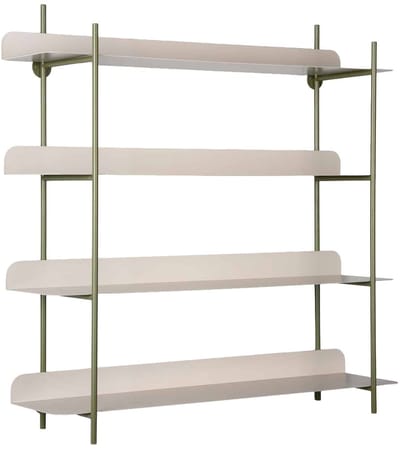 Present Time Wanddecoratie Reina Cuatro - Groen - 60x16x60cm - Modern