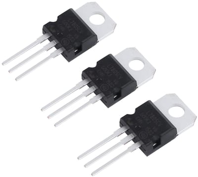 Allecto - Spanningsstabiliserende IC-chip - Spanningsregelaar - Betrouwbaar en duurzaam - 10 stuks - 5V 1.5A - Ideaal voor elektronica projecten - ...