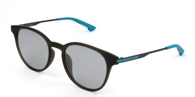 Police SPL718 Marrone trasparente opaco 52/20/145 MAN Zonnebrillen