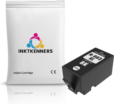 Inktcartridge Geschikt voor HP 903XL | 1x zwart inkt cartridge