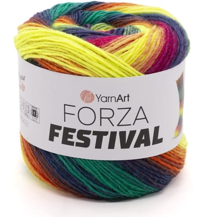 Sokkenwol Yarnart Forza Festival - Lang Verloop - 2917
