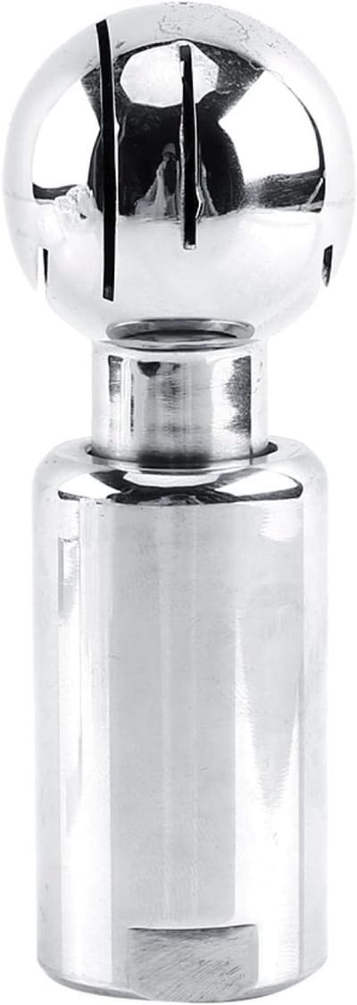 Washing ball 1/2 inch BSP sanitary ware, swivel, stainless steel, female, cleaning ball for cleaning the CIP tank (Rotary)
