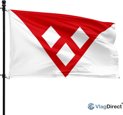 Rijkevorselse vlag - Gemeente Rijkevorsel vlag - 90 x 150 cm.