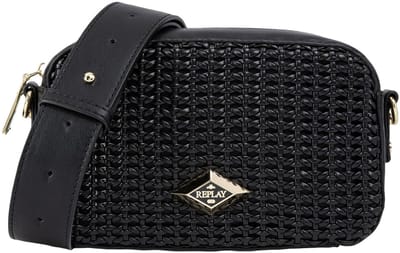 REPLAY schoudertas Crossbody Bag Black zwart