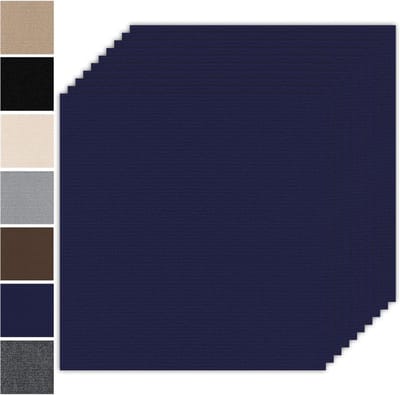 CLVP® Tapijttegels - Tapijttegels 50x50 cm - Tapijttegels Zelfklevend - Donkerblauw