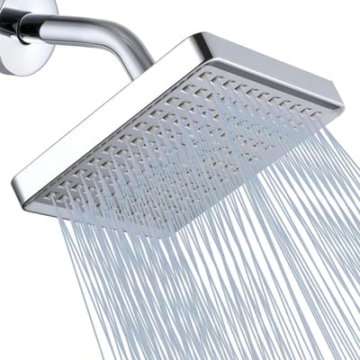 Azomor® Vierkante regendouchekop met hoog waterdruk en eenvoudig te reinigen ontwerp