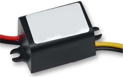 Dailygoody - Step Down Converter - DC Naar DC Converter - Betrouwbare Stroomomvormer - Compact - Auto Vrachtwagen Motorfiets - 6V Output - 3A