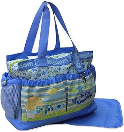 2-delig babykleur blauw luiertas verzorgingstas luiertas babytas reizen kleurkeuze