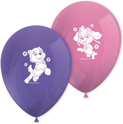 Vegaoo - 8 Paw Patrol ballonen Skye en Everest