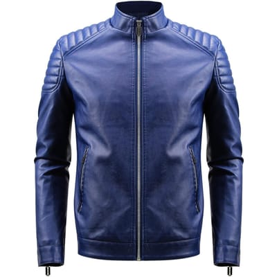 Nieuwe Lente en Herfst Jas Vliegende PU Leer Jas Losse Trendy Grote Maat Heren Leerjas 4XL gray