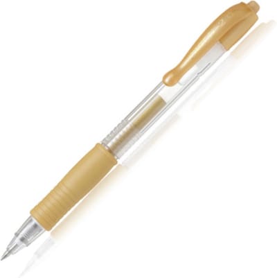Pilot G-2 -Goud - medium - 0.7mm - 1 stuks