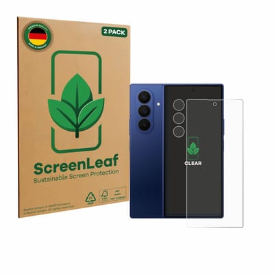 2 Stuks Screenprotector voor Samsung Galaxy Z Fold 7 (Voor+Camera) - Hoogwaardige Beschermfolie transparant