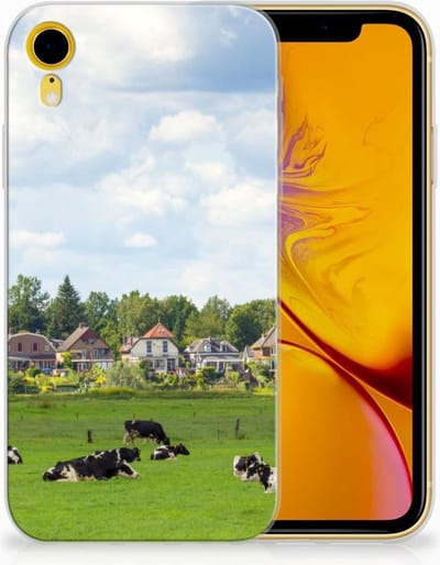Apple iPhone Xr TPU Hoesje Koeien