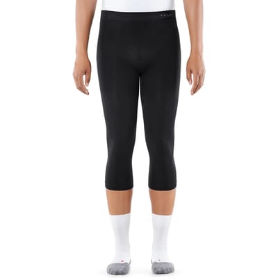FALKE Maximum Warm heren thermo broek 3/4 - zwart