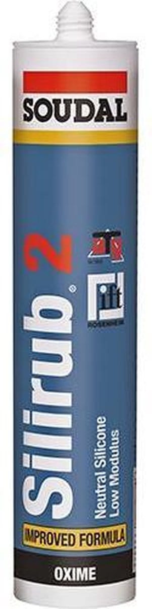Soudal - Silirub 2 Wit  15 310 Ml - 102392