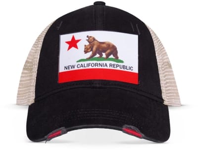 Fallout - New California Republic Trucker pet - Zwart/Beige